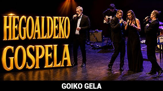 Goiko Gela Hegoaldeko Gospela ikuskizuna aurkezten