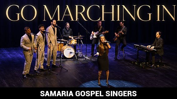 Samaria Gospel Singers presenta Go Marching In, espectáculo de góspel en Euskadi